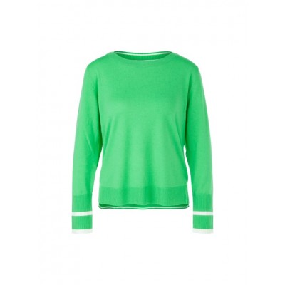 Marccain Sports - WS 4112 M80 - Groene sweater kasjmier